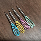 6-Inch Stainless Steel Mini Manual Egg Whisk