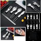 Foldable Camping Utensil Set(5 Piece Set)