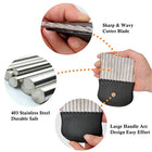 Stainless Steel Wavy Slicer for Potatoes & Fruits