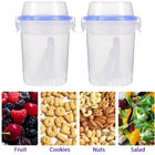 Capacity Airtight Overnight Oats Container With Lids