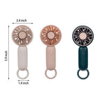 Portable Handheld Fan With Carabiner Rechargeable