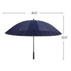 24 Bone Double Windproof Umbrella