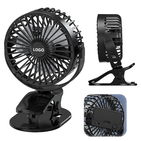360-Degree Rotate Portable Clip On Quiet Fan