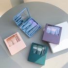 Travel Size Makeup Brushes Set With Case And Mirror