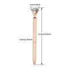 Big Crystal Diamond Metal Ballpoint Pen