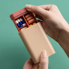 7-Day 6-Compartment Travel Pill Organizer Seal