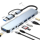 7-in-1 USB Port Hub Extender and USB Splitter
