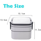 Double Layer Portable Lunch Box