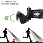 Led Rechargeable Waterproof Headlamp With Red Light