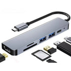 6-In-1 Hub Docking Station