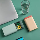 7-Day 6-Compartment Travel Pill Organizer Seal