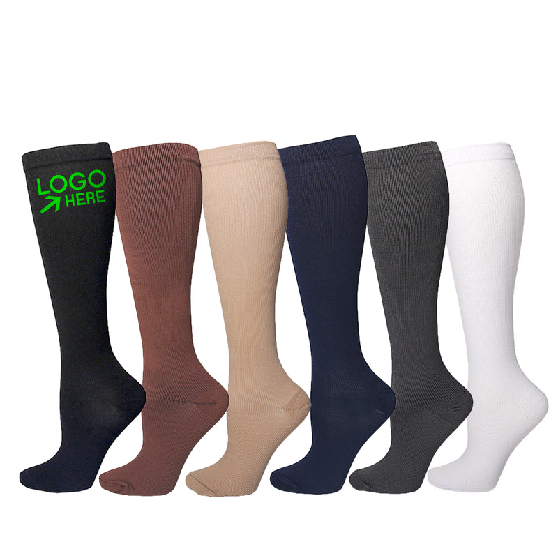 Athletic Side Imprint Crew Sock