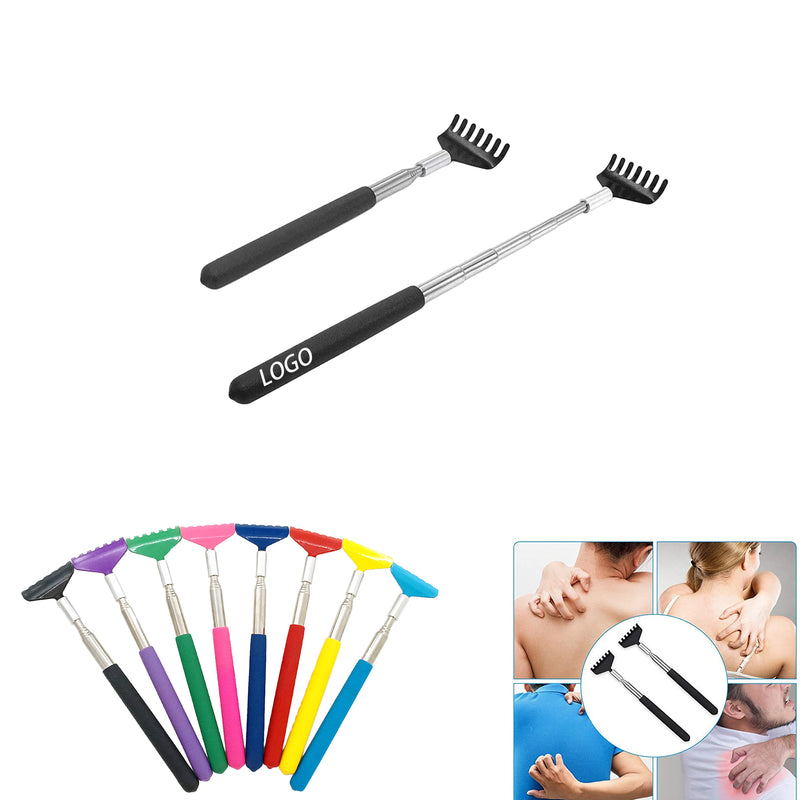 Colorful Stainless Steel Telescopic Back Scratcher