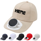 Solar Powered Fan Cap