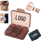 Moisture Resistant Portable Pill Box