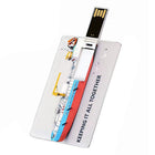 Customized Color Printed 8GB Credit Card USB Drive