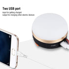 Outdoor Portable Waterproof USB Rechargeable Tent Light