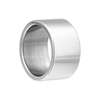 Sleek And Minimalist Stainless Steel Ring