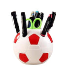Creative Football Pen Holder Soccer Shape Pencil Container