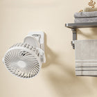Desktop Wall Desk Clamp USB Charging Clip Fan