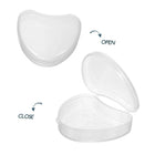 Dental Heart Shape Orthodontic Retainer Denture Storage Box