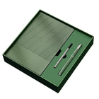 A5 Soft Leather Business Notebook 3 Piece Set