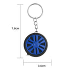 Custom Creative Tire Shape Tape Measure Keychain