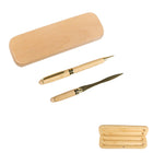 Maple Wood Pen & Letter Opener Set
