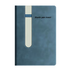 PU A5 Business Notebook With Elastic Pen Insert