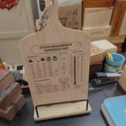Bamboo Cookbook Stand