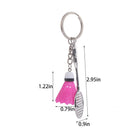 Badminton Keychain Pendant