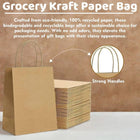 Brown Kraft Paper Shopper Tote Bag