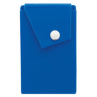 Silicone Phone Wallet Stand W/Button Pocket
