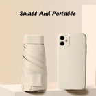 Upf50+ Mini Sunshade Portable Travel Umbrella