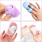 Mini Finger Face Wash Brush Soft Bristle Silicone Brush