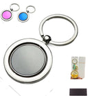 Dual-Sided Rotating Keychain