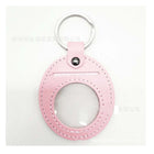 Soft leather Coin Holder Keychain