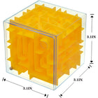 Mini 3D Maze Cube with Rolling Ball
