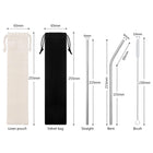 Stainless Steel Straw Kit