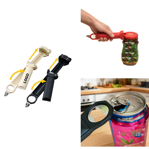Multi-Functional Retractable Bottle Opener