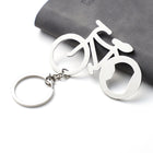 Bike Bottle Opener Keychain For Bicycle Lovers
