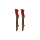 Christmas Bow Over-The-Knee Socks