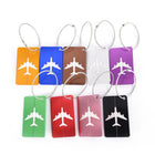 Aluminum Airplane Travel Luggage Tag