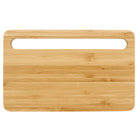 Custom Printed Bamboo Wireless Charging Pad with Phone Stand