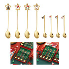 Christmas Pendant Coffee Stirring Stick