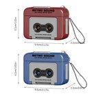 Creative Mini Tape Recorder Keychain