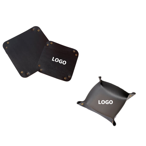 Leather Storage Tray