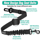 Adjustable Dog Seat Belt Pet Safety Seatbelt Leash