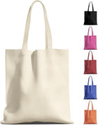 12oz 100% Cotton Full-Color Canvas Tote Bag(16"×14")