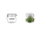 17OZ Glass Seal Airtight Food Storage Containers Honey Jar